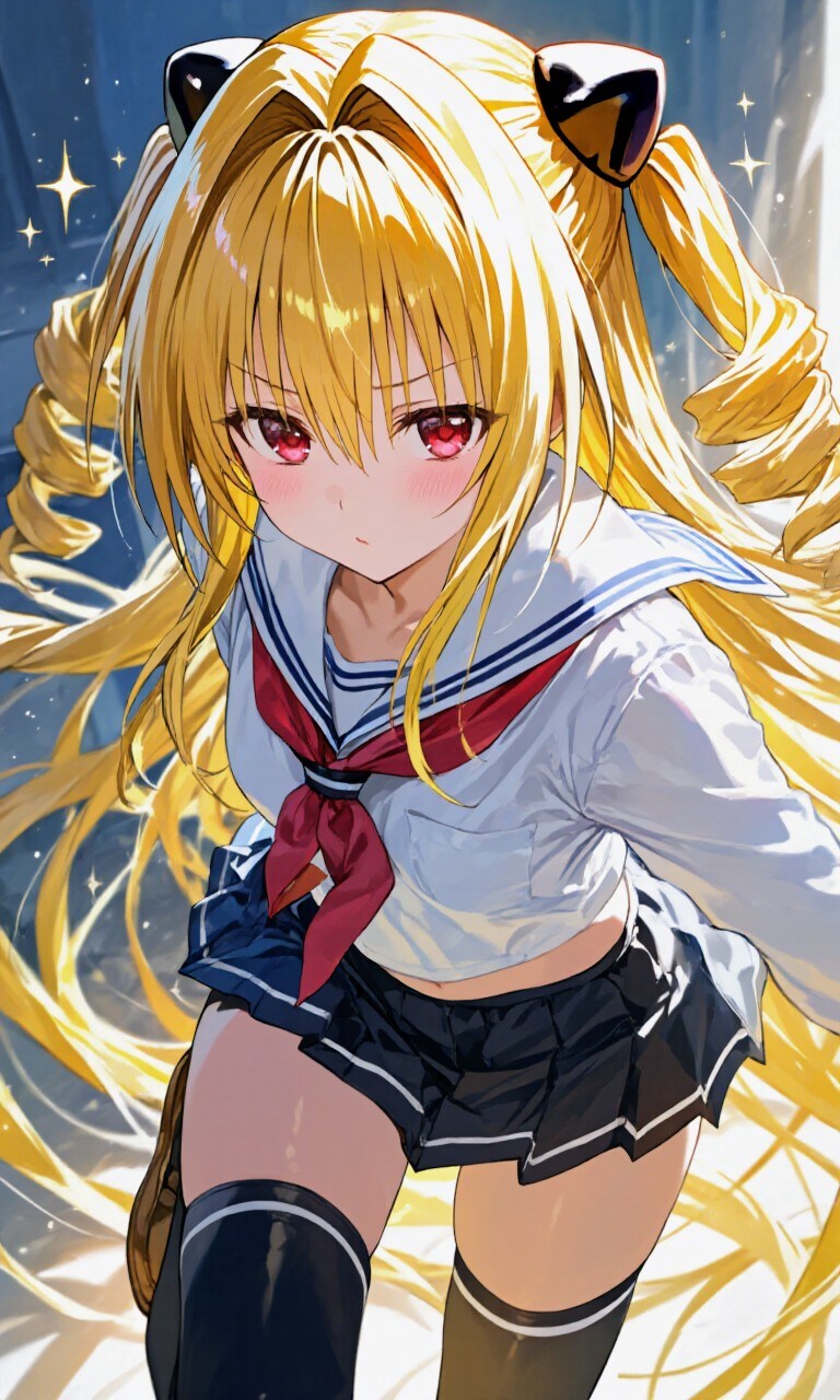 ヤミお姉やん✕セーラー服 | の人気AIイラスト・グラビア