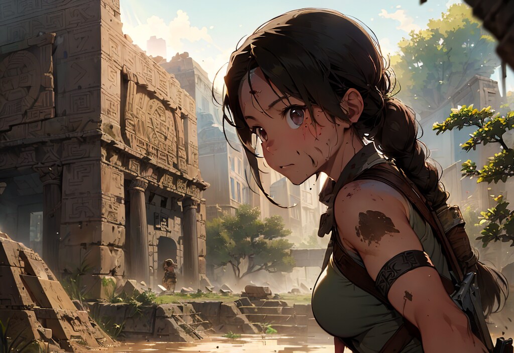 トゥームレイダー風探検家