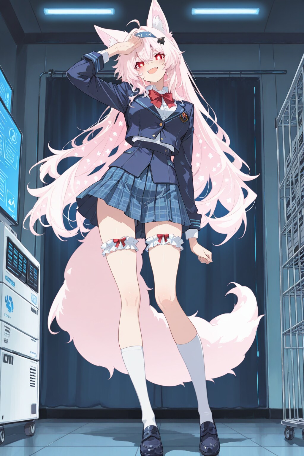 今日の狐耳娘