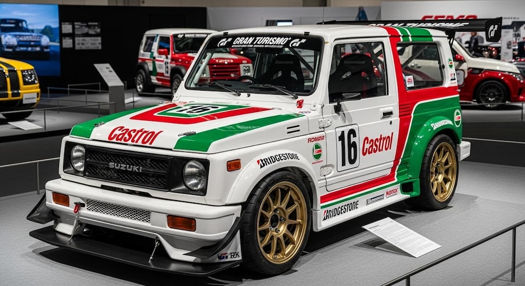 カストロールジムニーレーシングカー