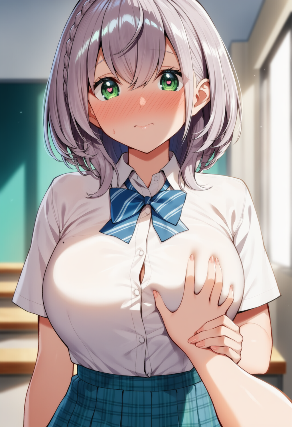 遠慮しなくていいよ？ほら♡（白銀ノエル）