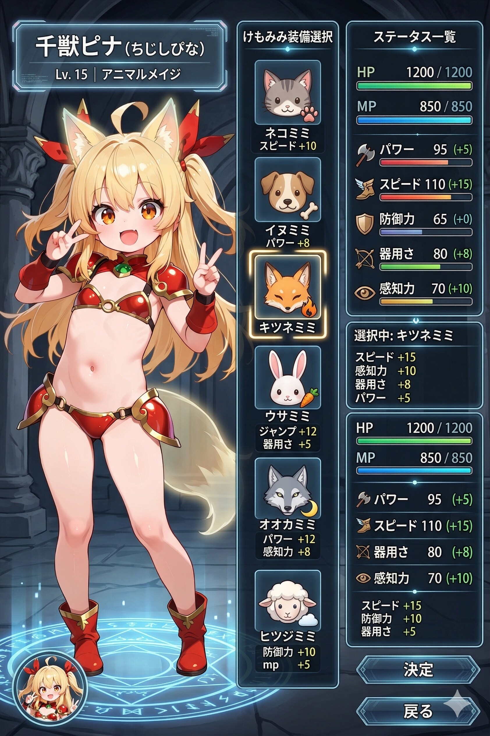 けもみみらんだまいざー！