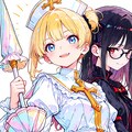 異世界制服少女達　吸血鬼の魔法少女　アクリルドールフィギュア 3枚目