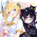 異世界制服少女達　吸血鬼の魔法少女　アクリルドールフィギュア 7枚目