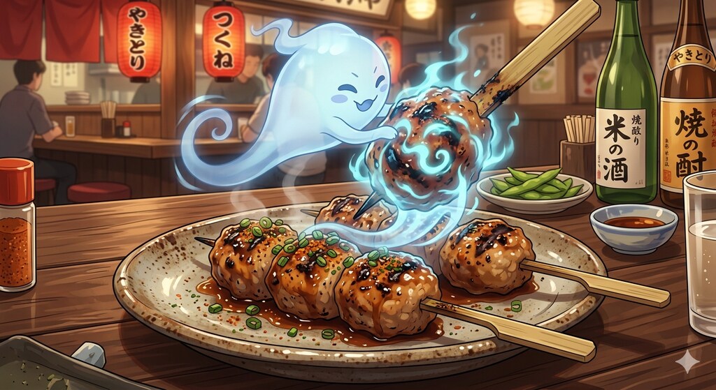 鶏つくねに取り憑くね！