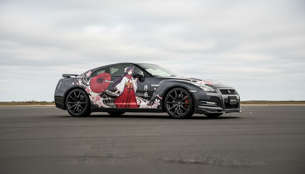 大正ロマンキャラ痛車