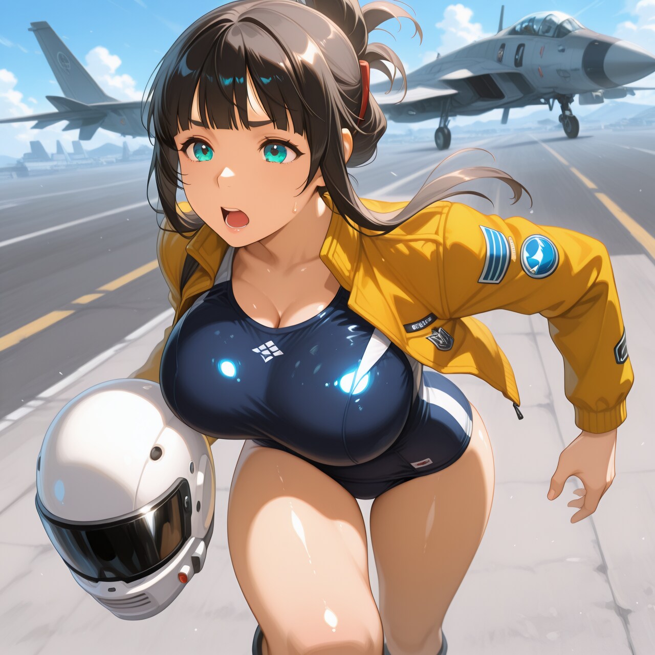 航空自衛隊スク水モール基地