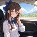 なごみちゃんとドライブデート🚗💐💛³₃ 2枚目