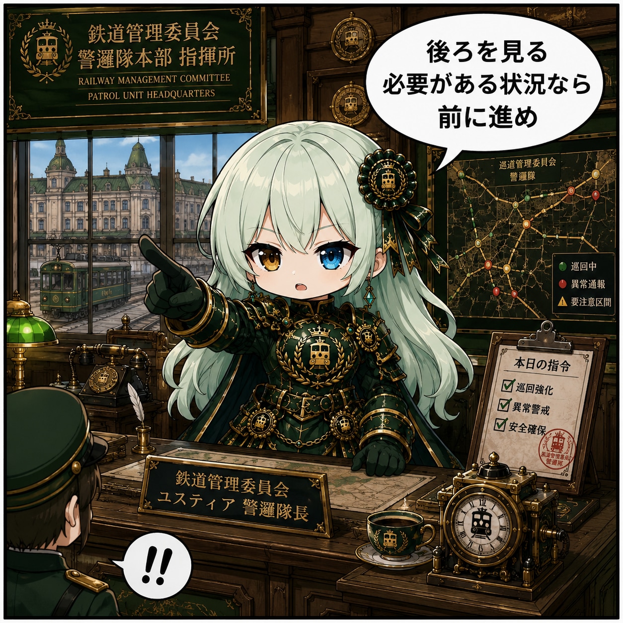 聖薔薇学園編〜鉄道管理委員会ユスティア警邏隊長〜
