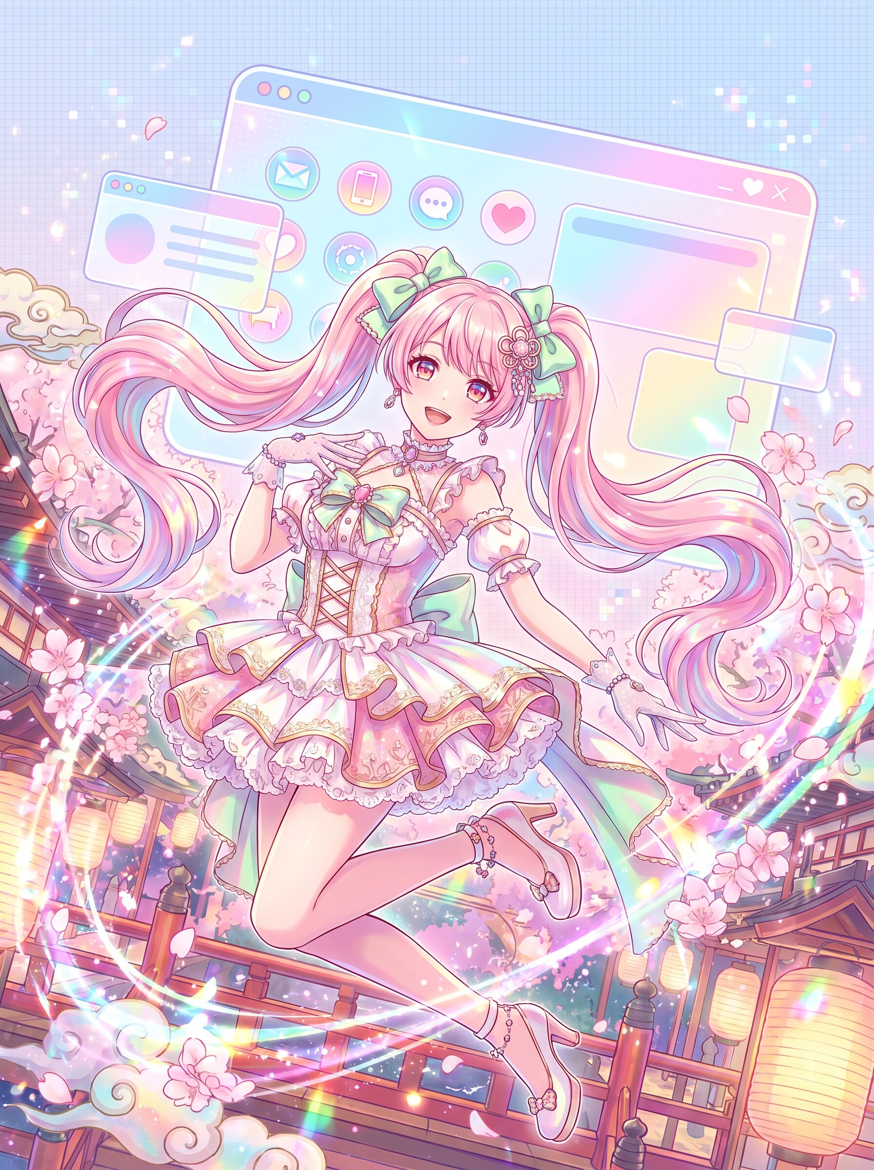 桃霞幻窓の舞姫