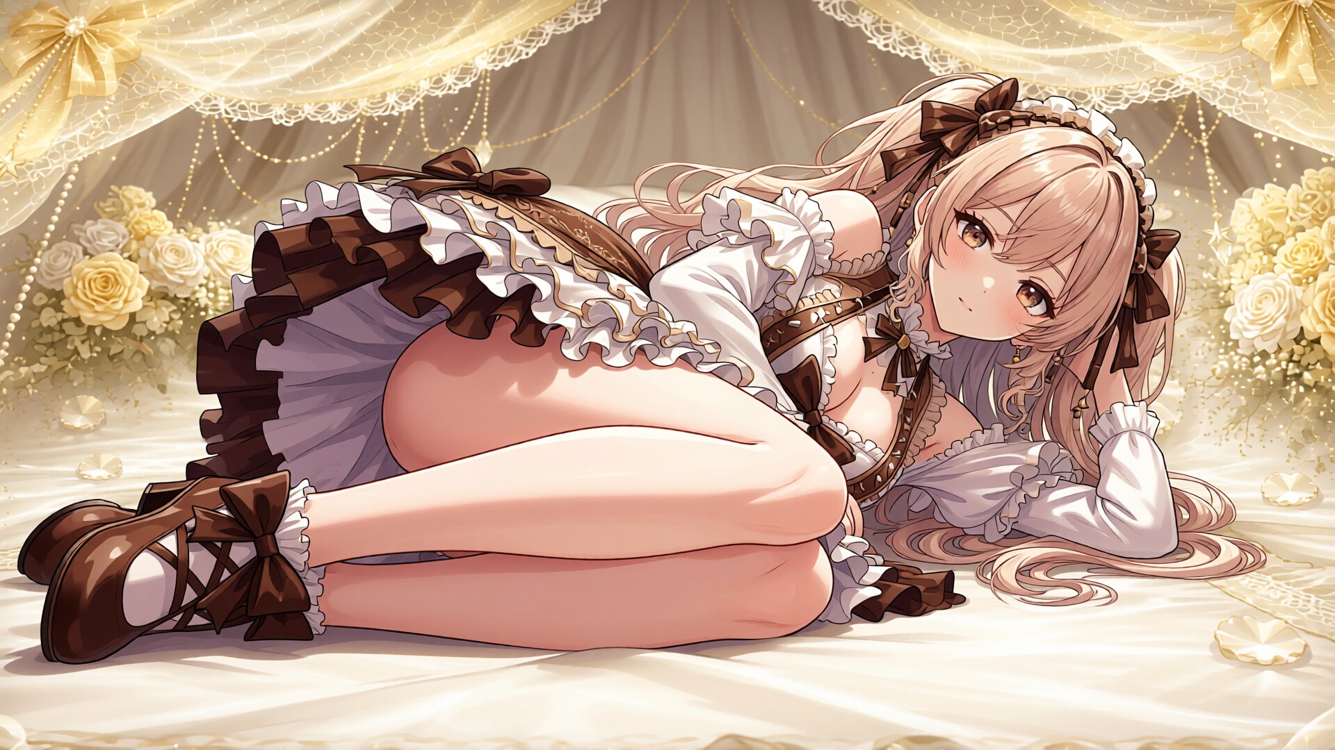 金髪少女とドレス　その7-5