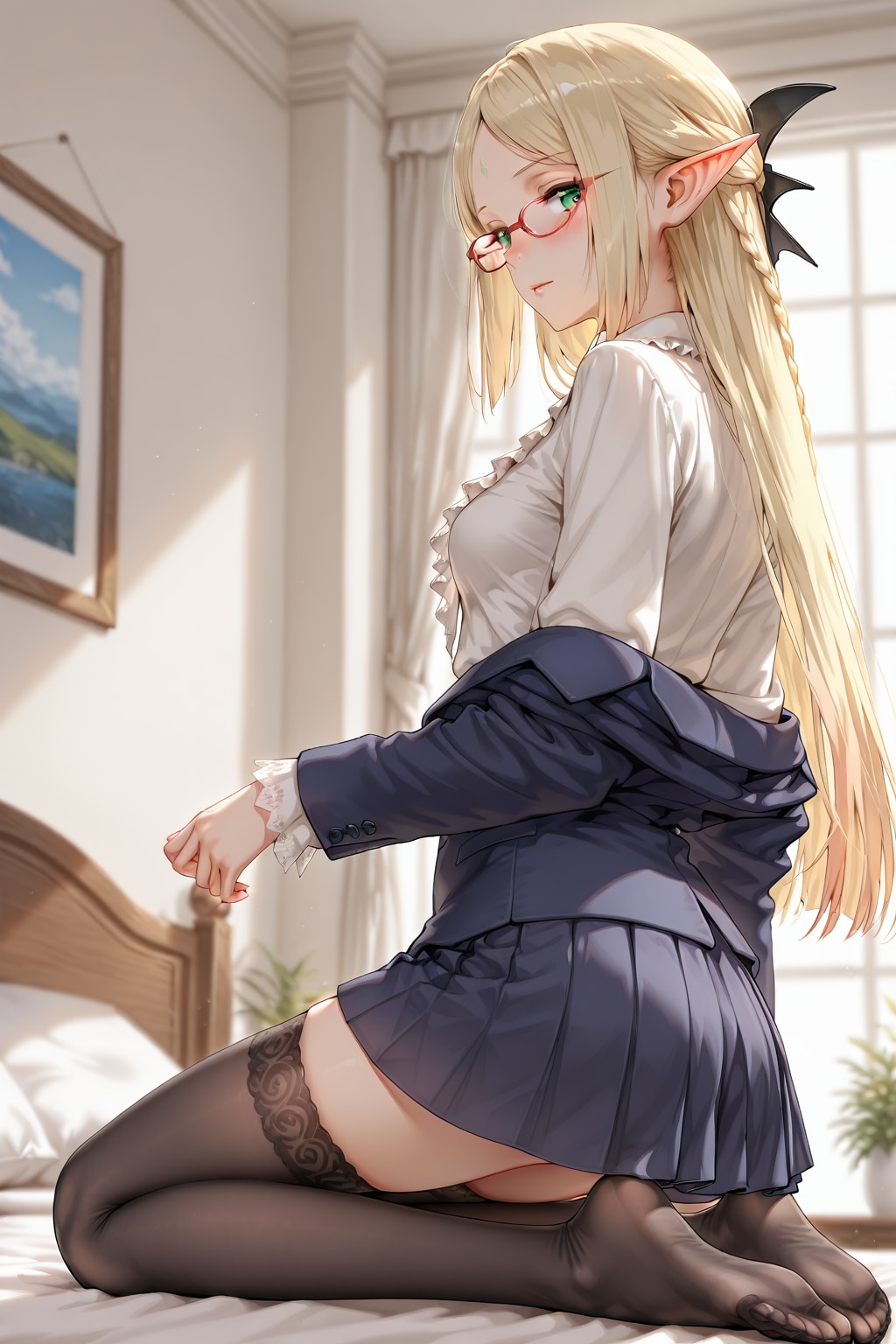 朝のOLエルフ