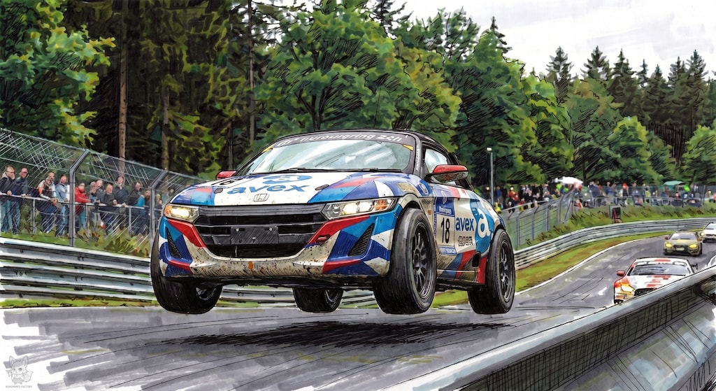 2021年型HONDA S660 ニュル24h参戦車