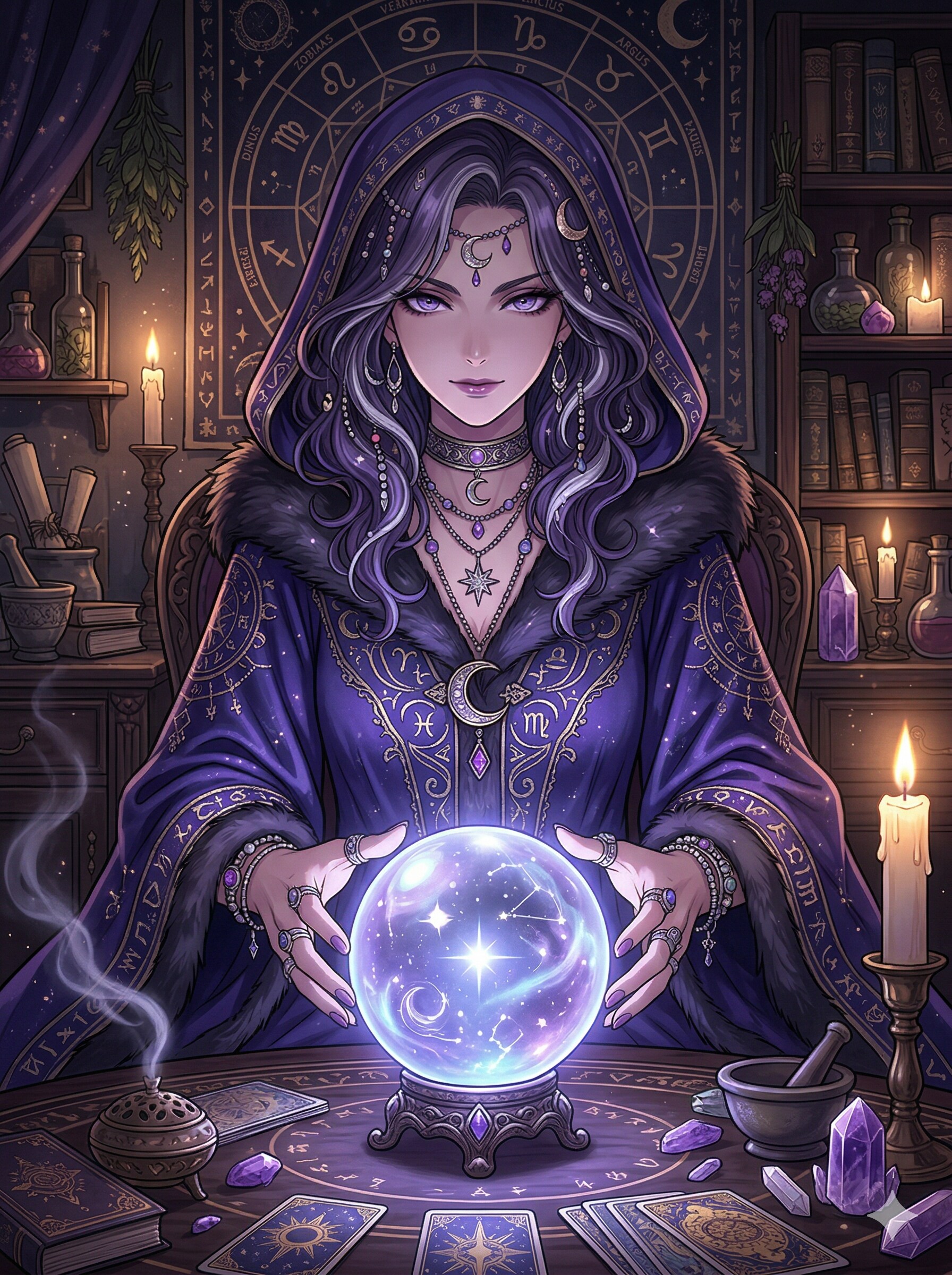 占い師の女性 | の人気AIイラスト・グラビア