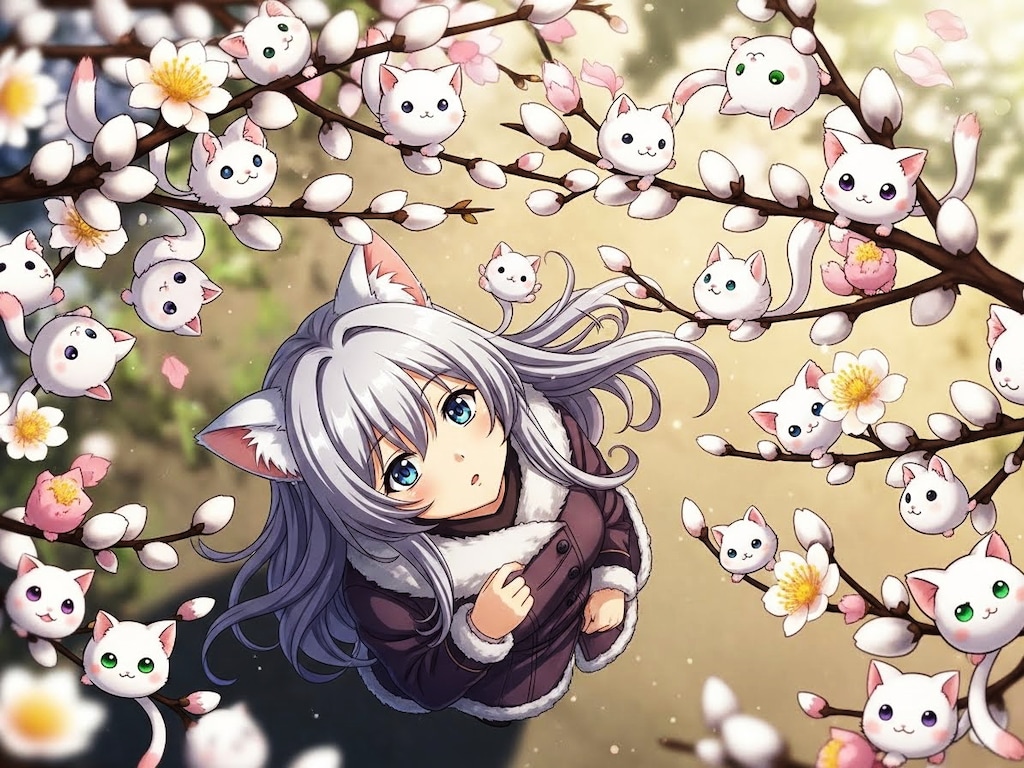 ネコヤナギ・２