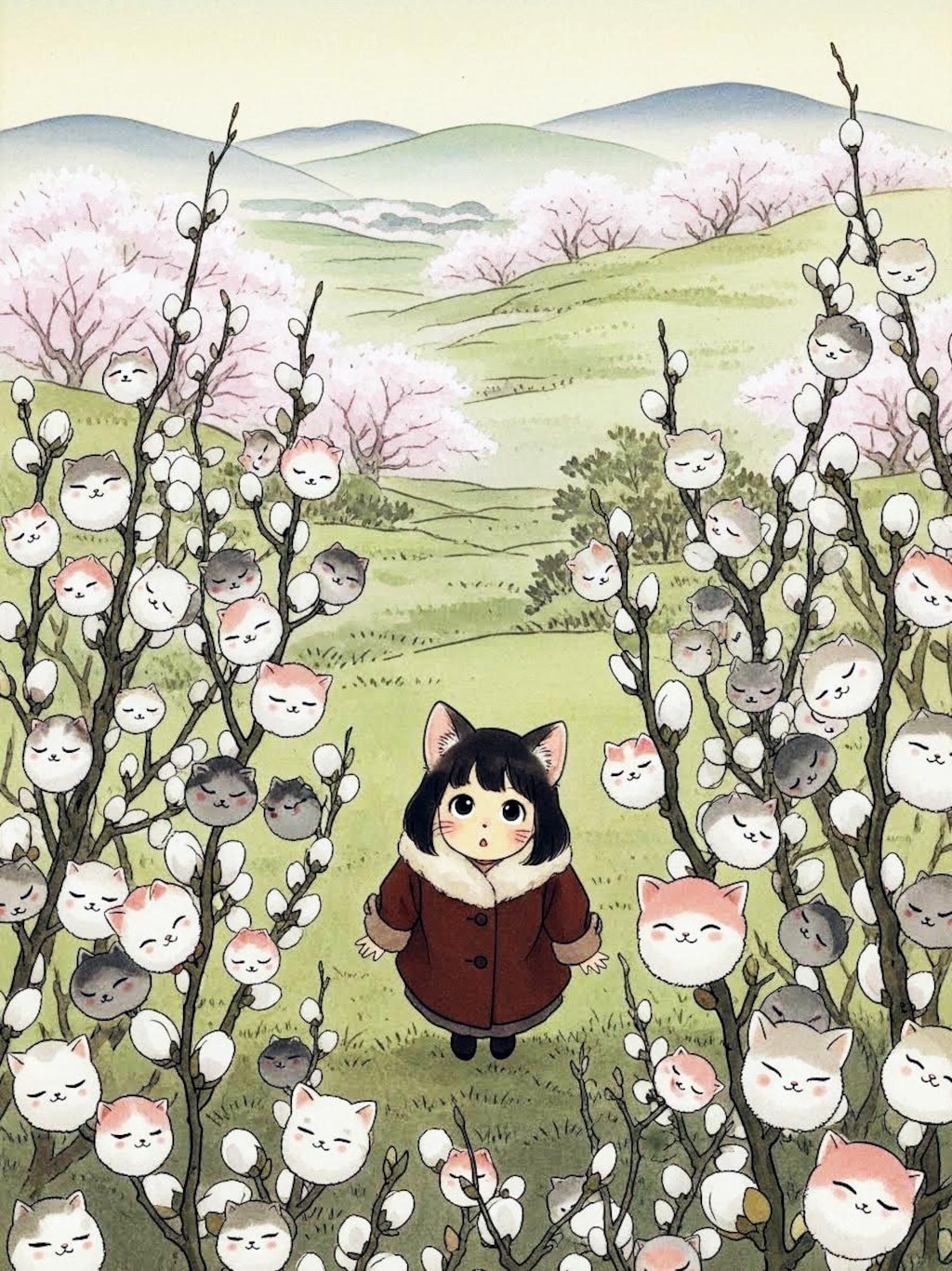 ネコヤナギ・２