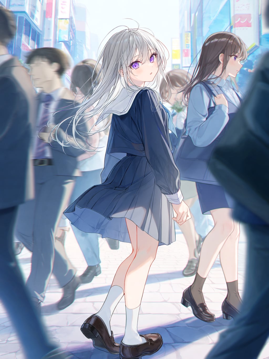 喧騒の中で
