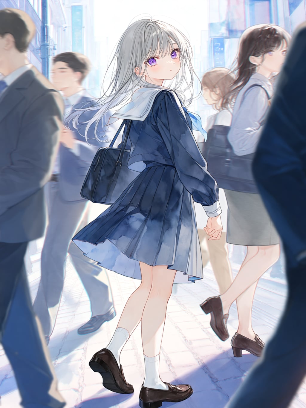 喧騒の中で