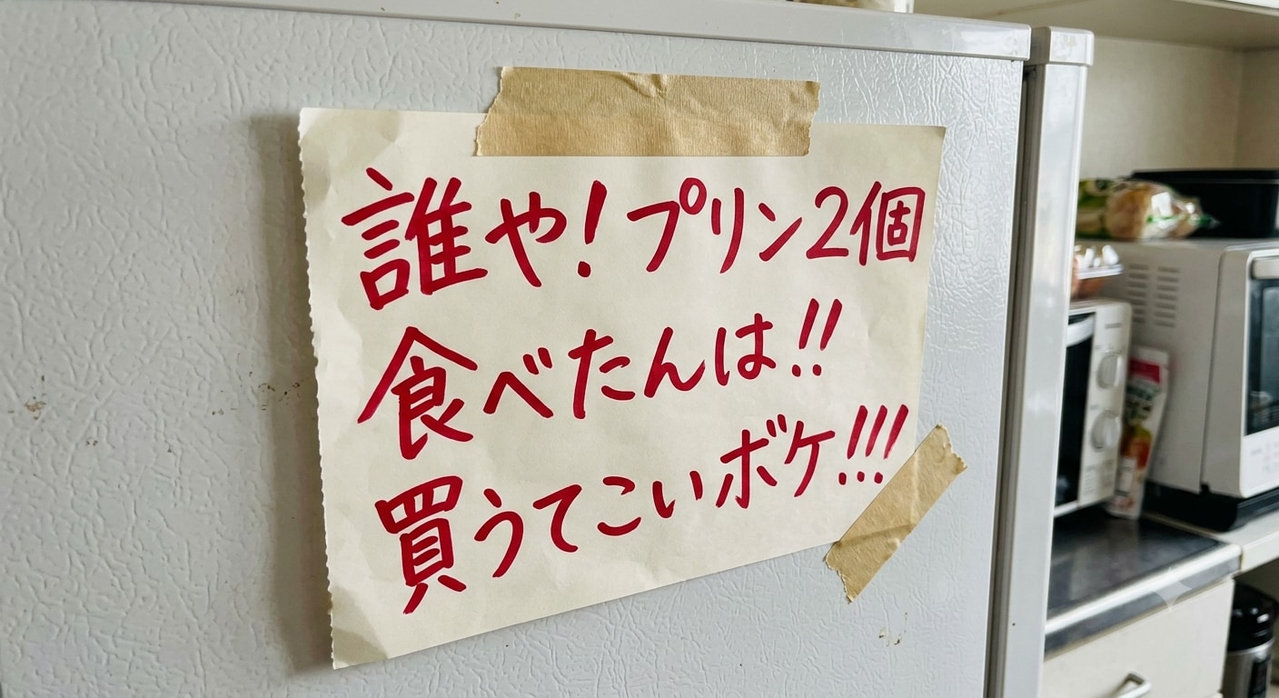 プリンの恨み