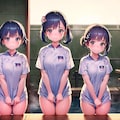 湯屋の見習い娘達 3枚目