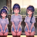 湯屋の見習い娘達 2枚目