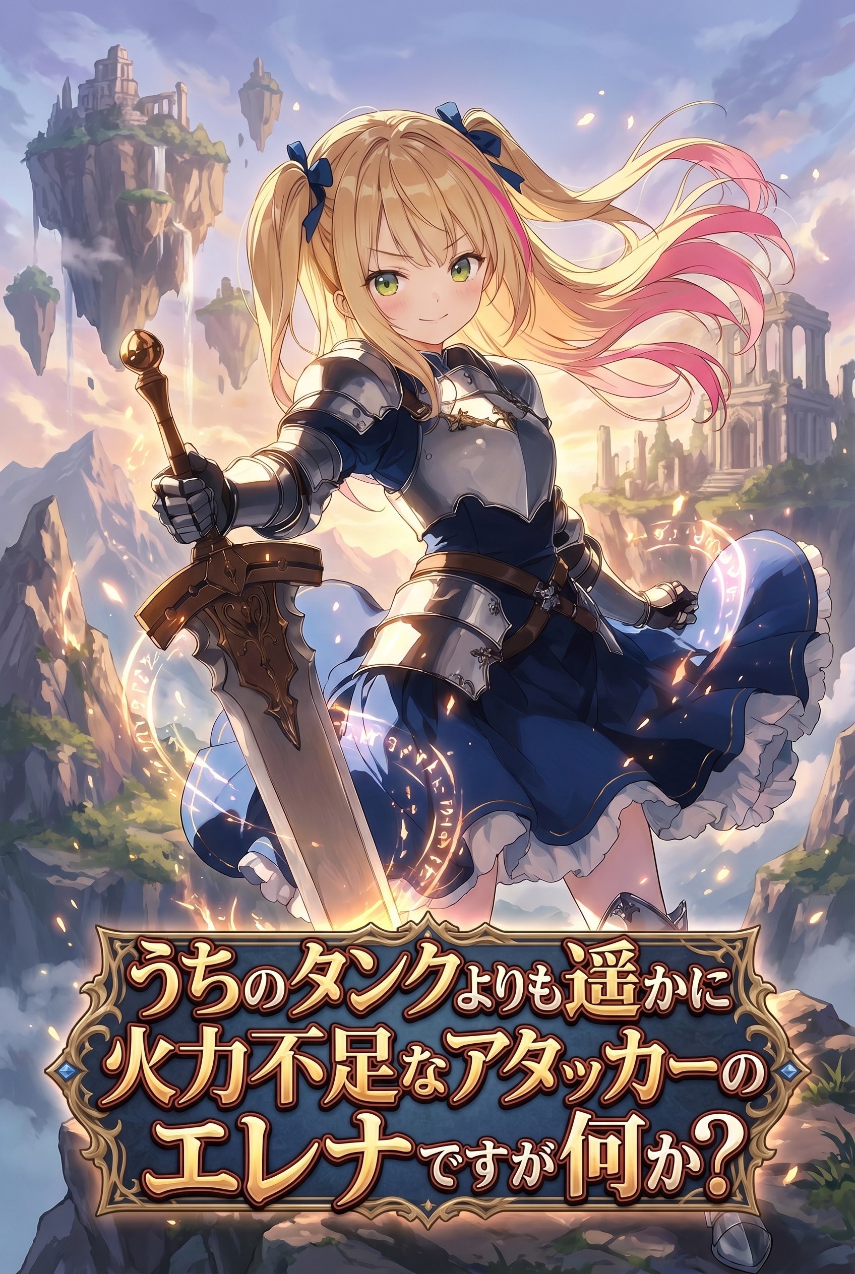 うちのタンクよりも遥かに火力不足なアタッカーのエレナですが何か？