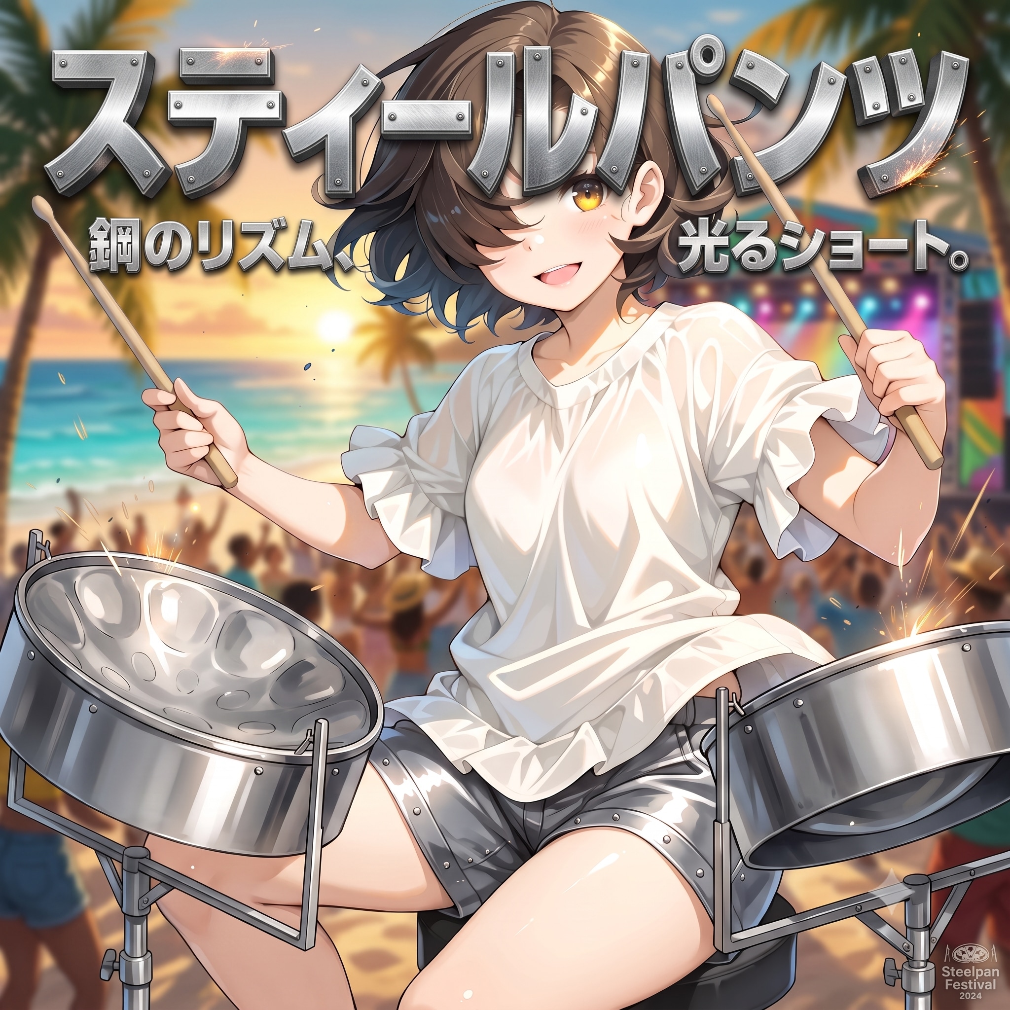 【宣伝】真夏のミラパンツ祭＠8月2日～8月5日 | の人気AIイラスト・グラビア
