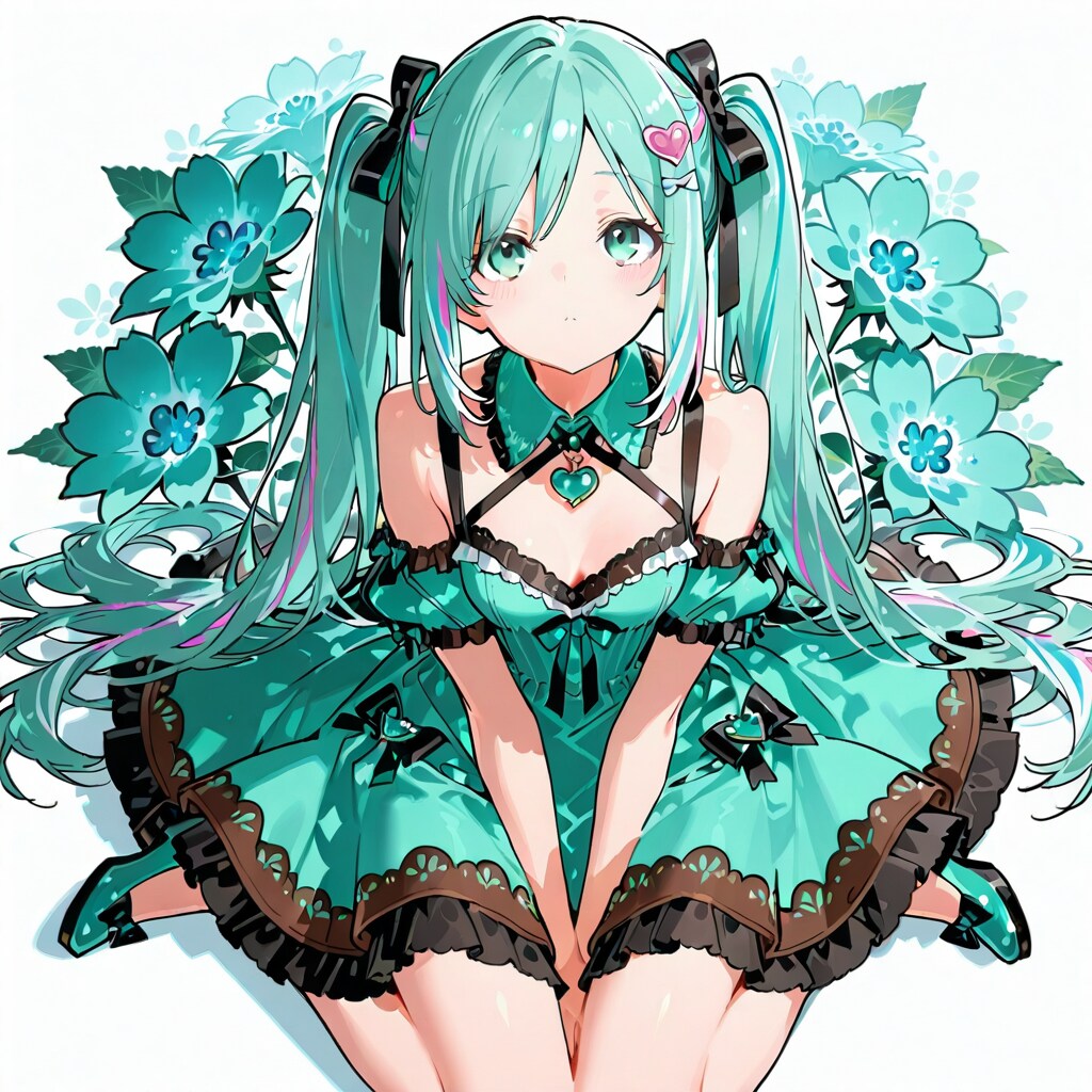 チョコミント色