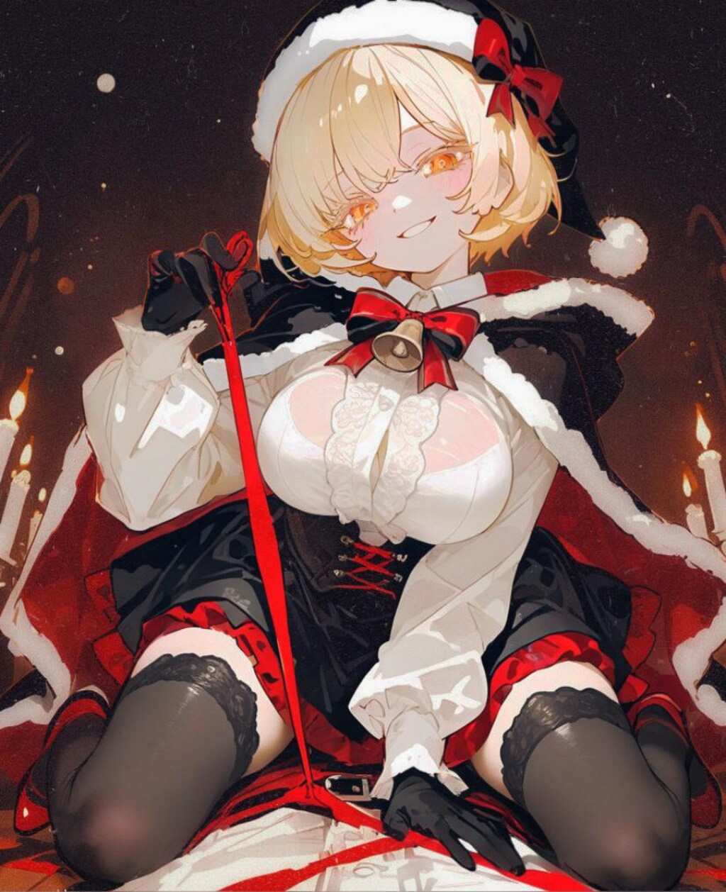 ブラックサンタがやってくる