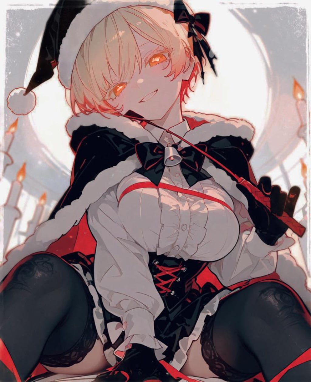 ブラックサンタがやってくる