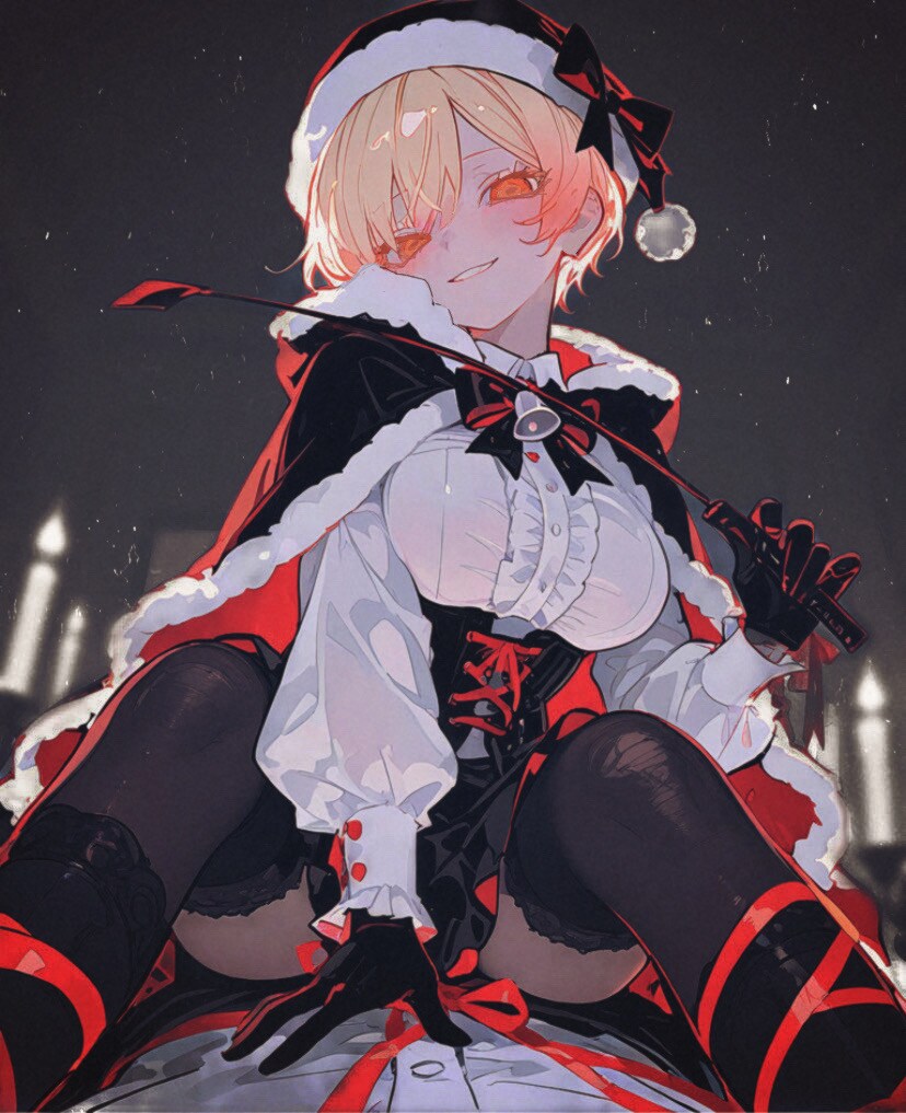 ブラックサンタがやってくる
