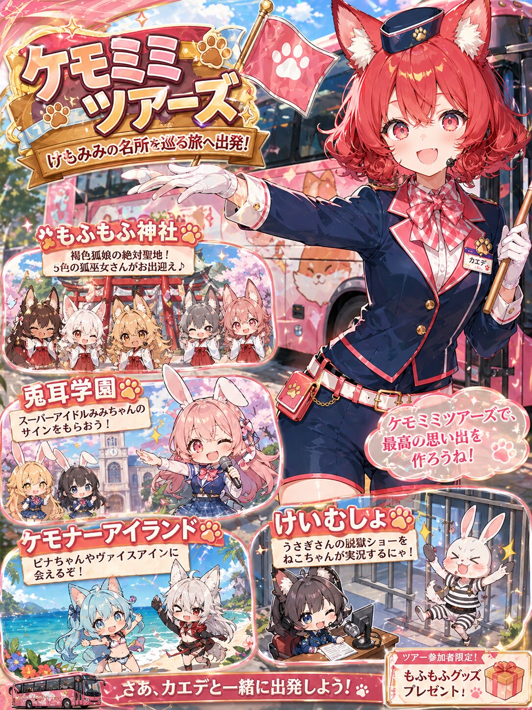 【おまけ】けもみみの名所案内