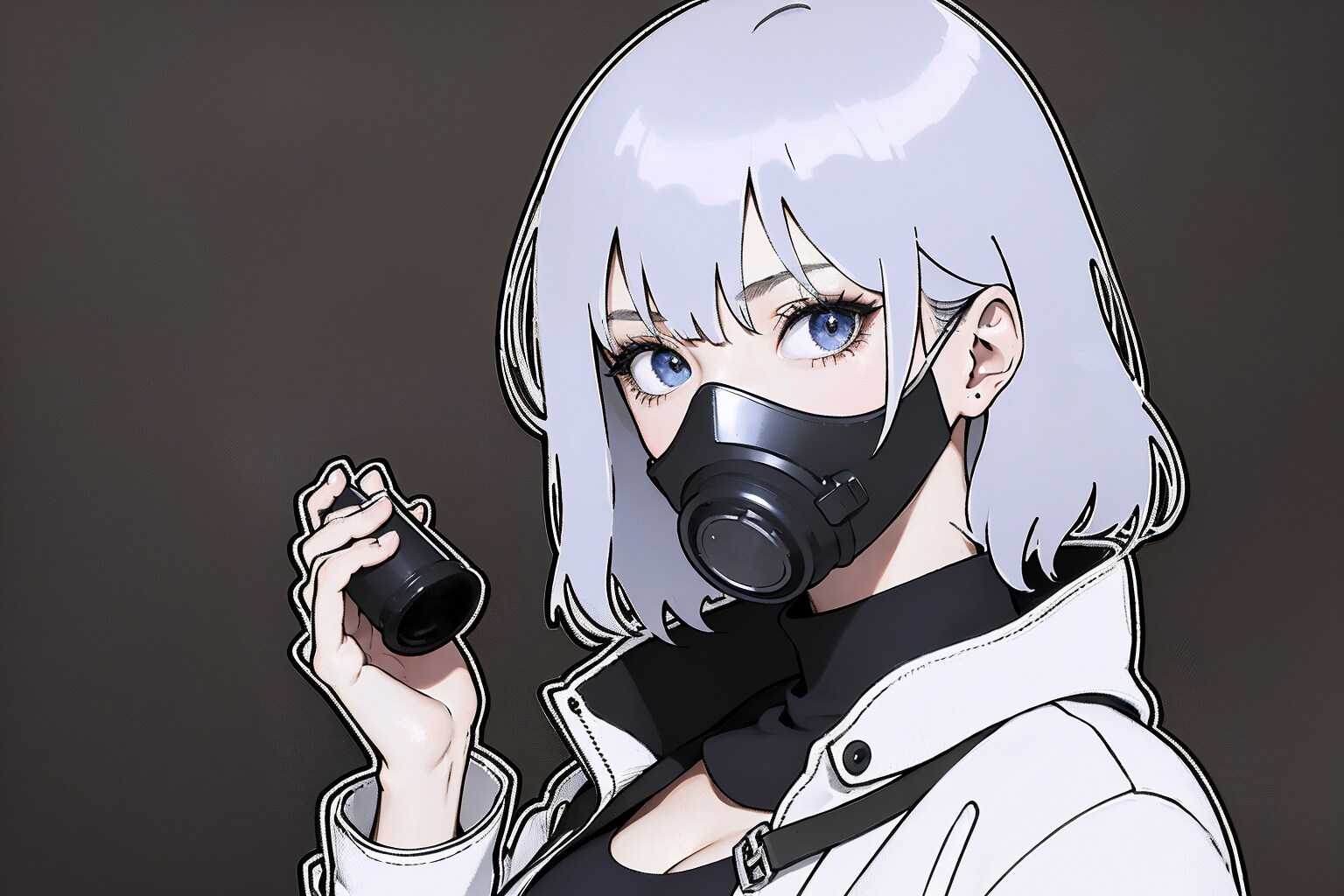 flat＋outline