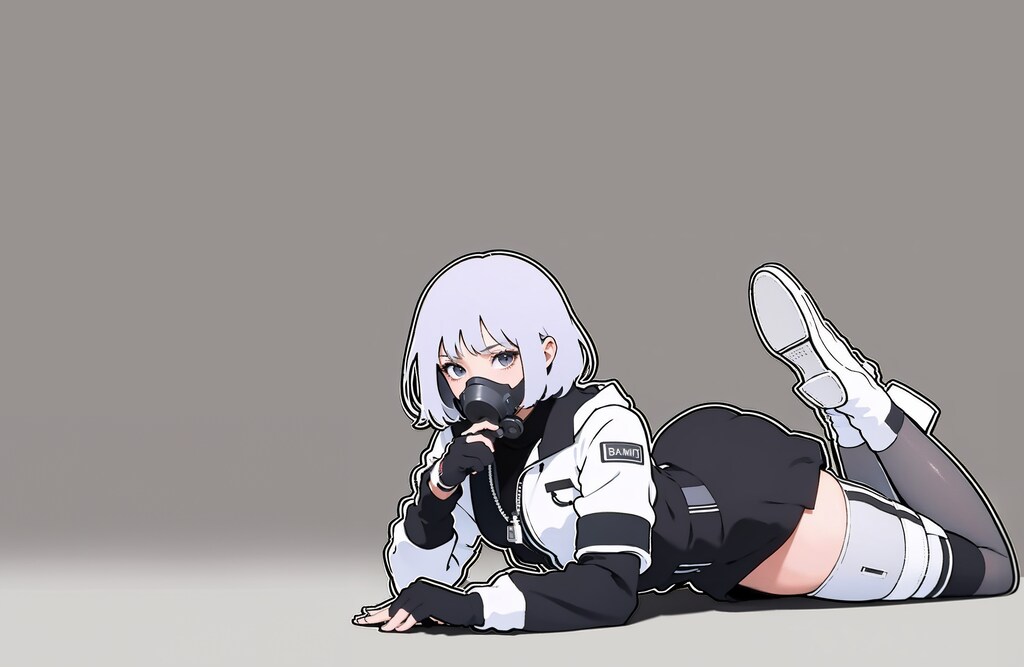 flat＋outline
