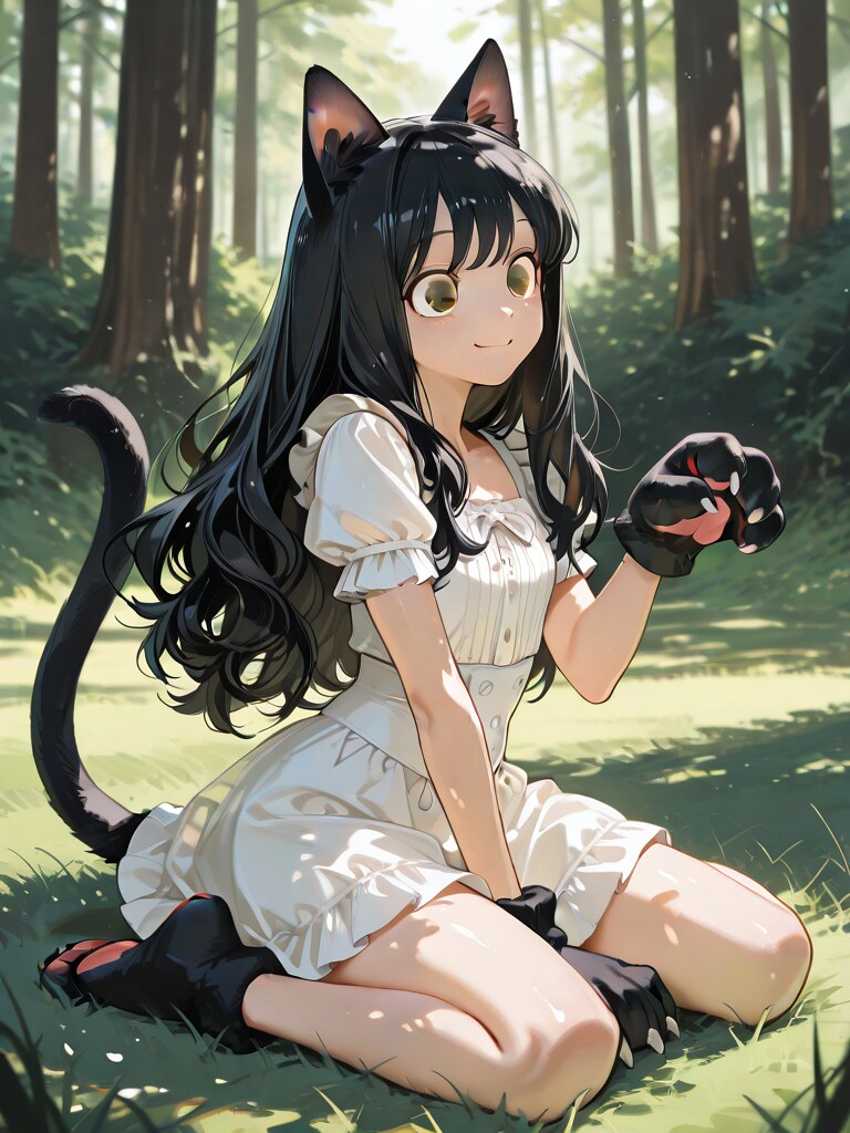 黒猫娘