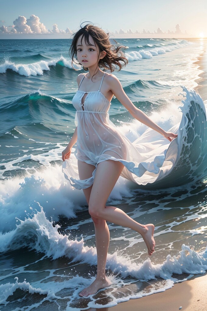 海辺の彼女