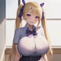 金髪ツインテ爆乳ちゃん3 12枚目