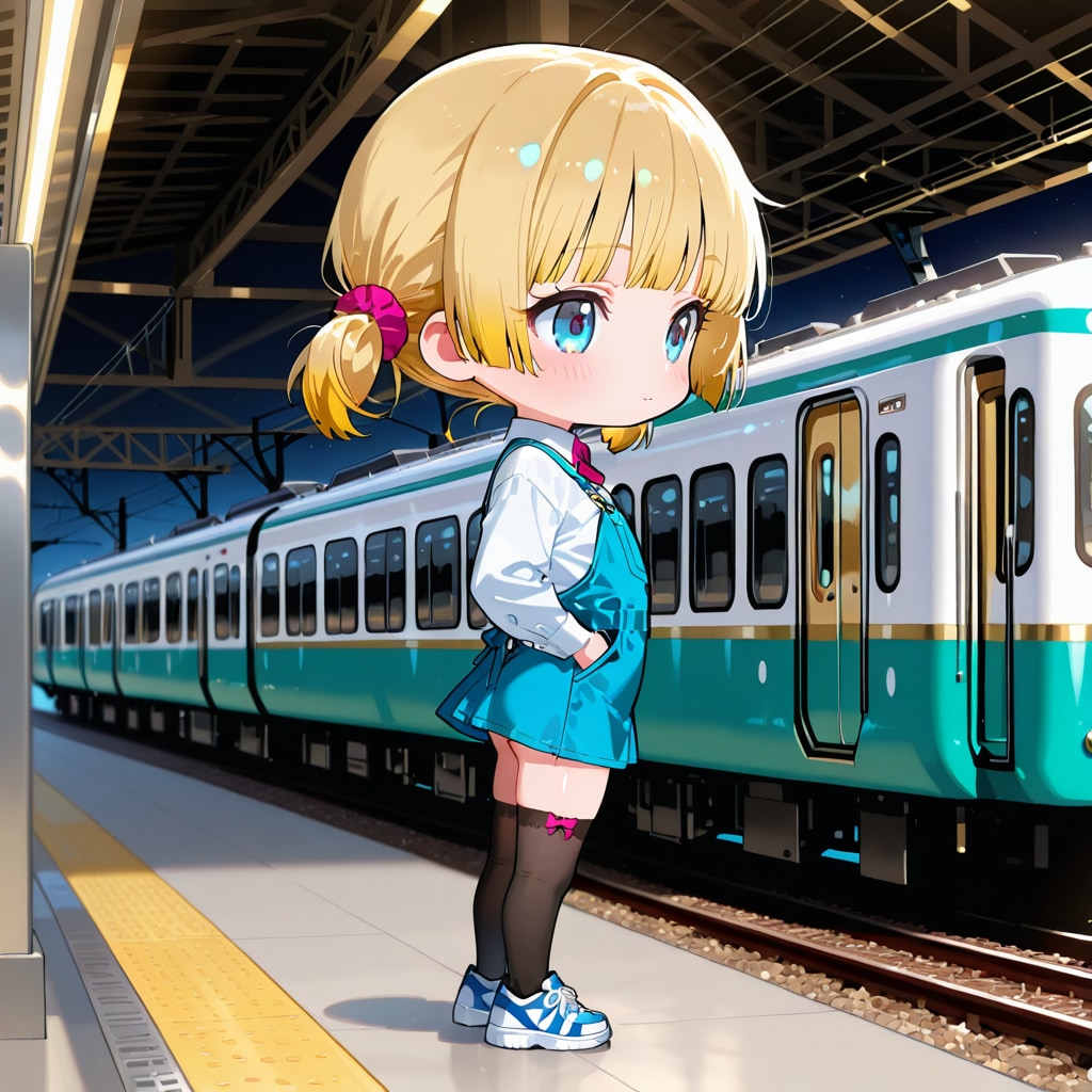 列車に乗って小さな旅路へ | の人気AIイラスト・グラビア