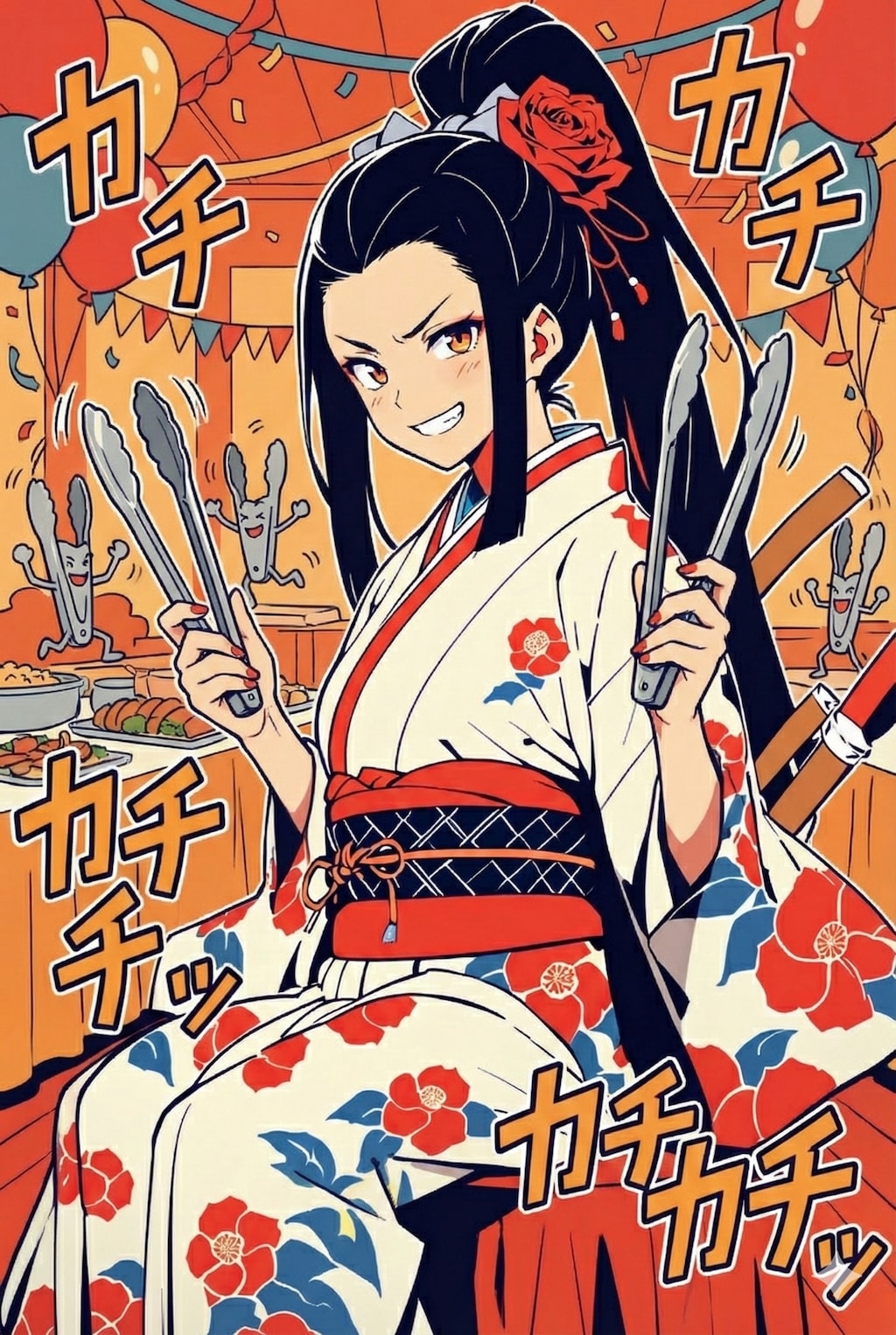 トングカチカチ我慢しない人