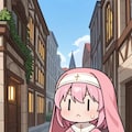 シスターのピンク髪ちゃん 2枚目