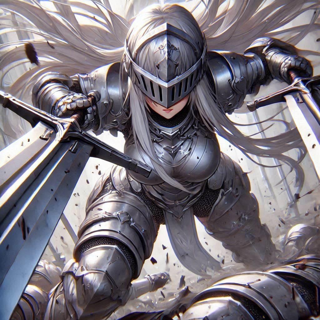 銀髪の女騎士１３