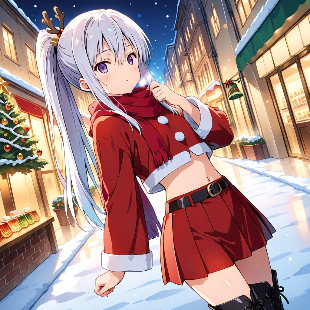 バイト終わりの待ち合わせ | の人気AIイラスト・グラビア