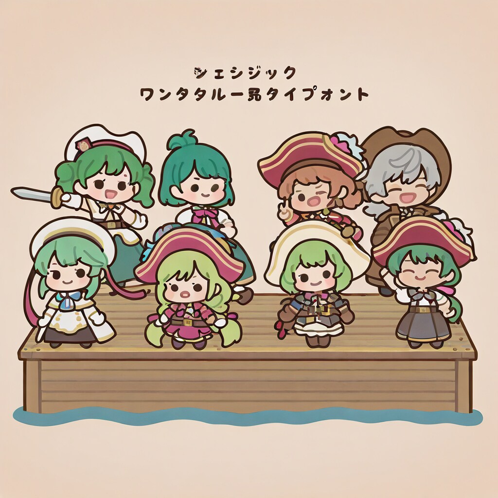 漂流ロンスカ海賊 | の人気AIイラスト・グラビア
