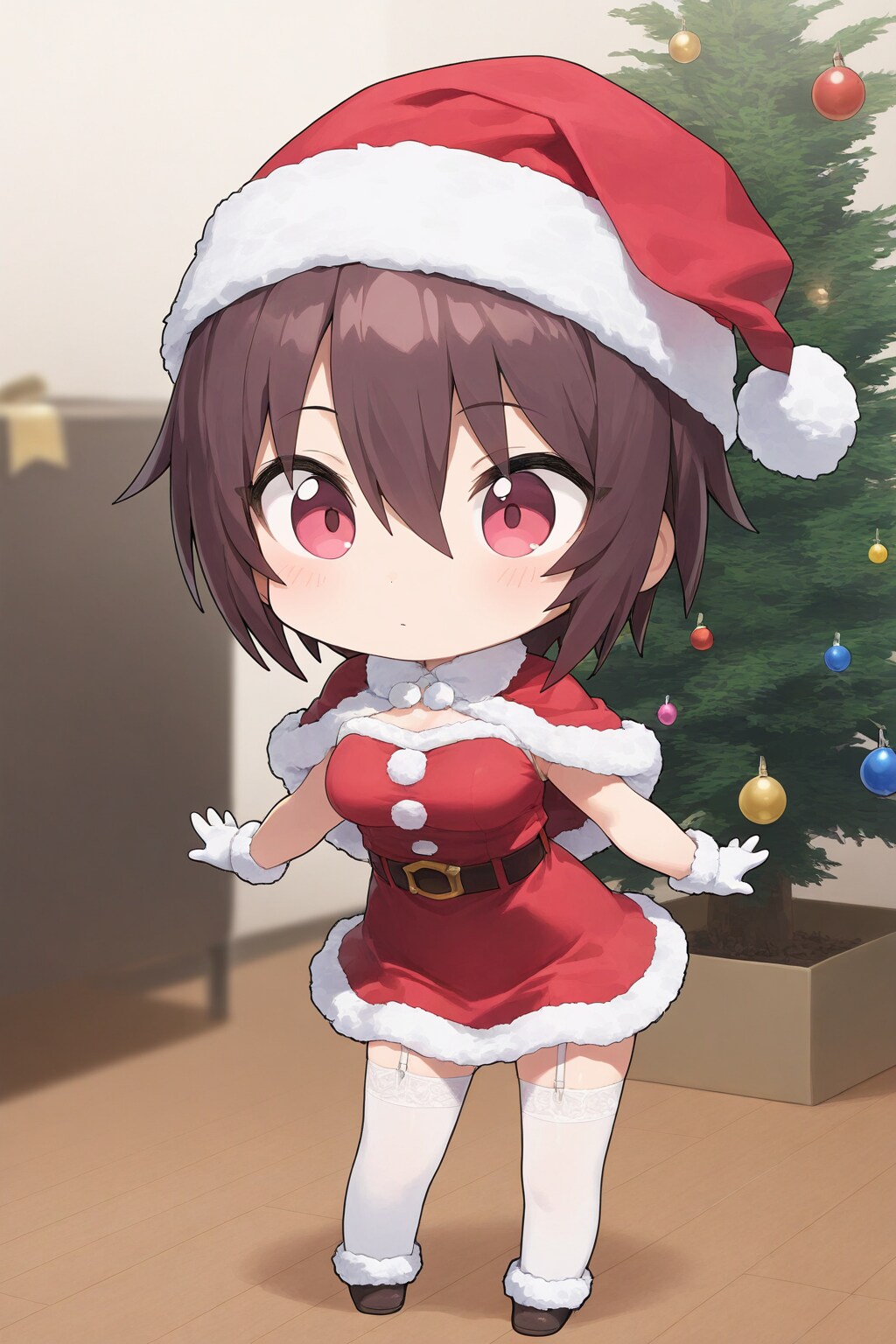 MESSモデルでちびサンタちゃん