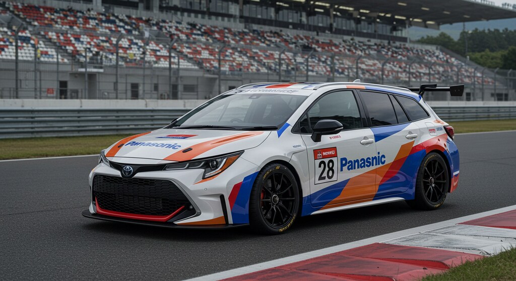 Panasonicカローラワゴンレーシングカー