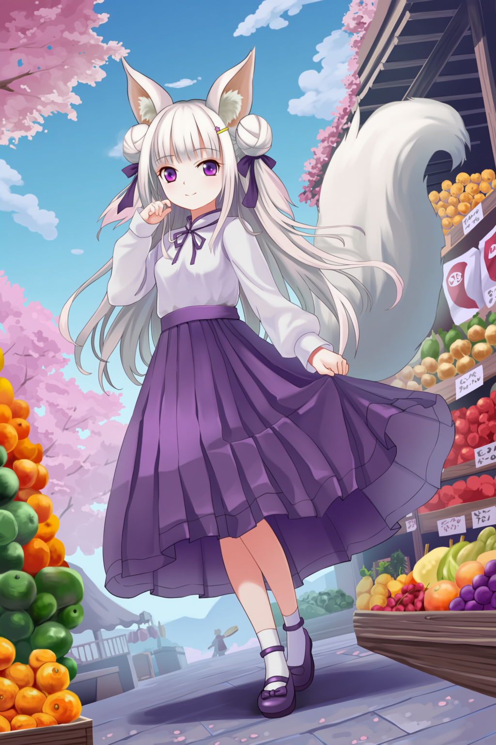 市場のケモミミさん