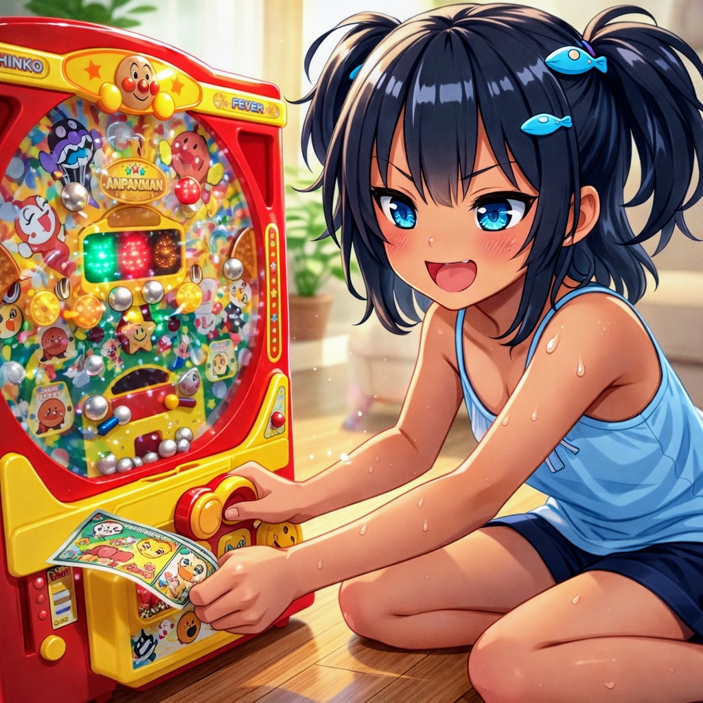 パチンコに熱中するこなつちゃん | の人気AIイラスト・グラビア