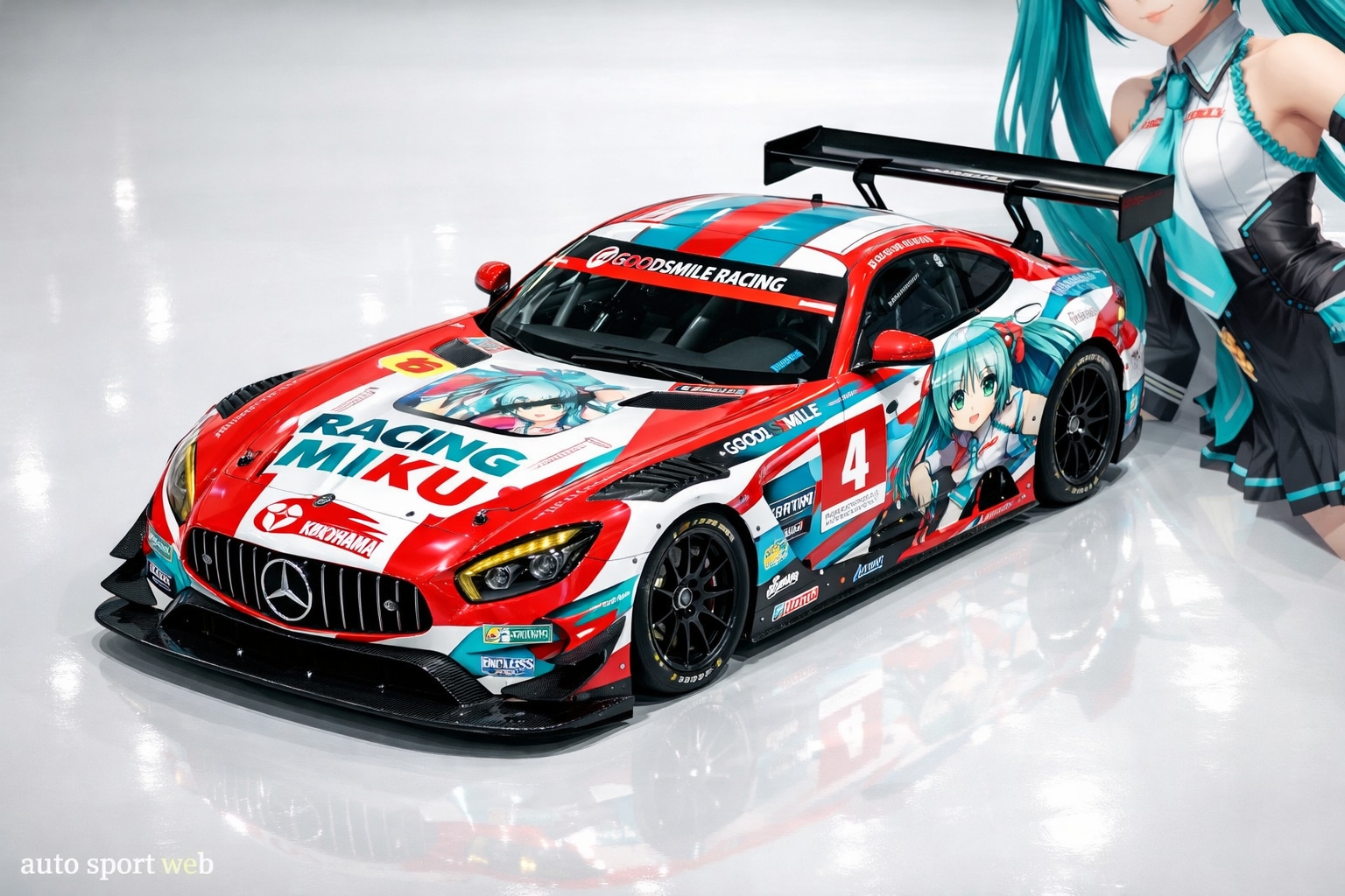 グッドスマイル 初音ミク AMG！ | の人気AIイラスト・グラビア