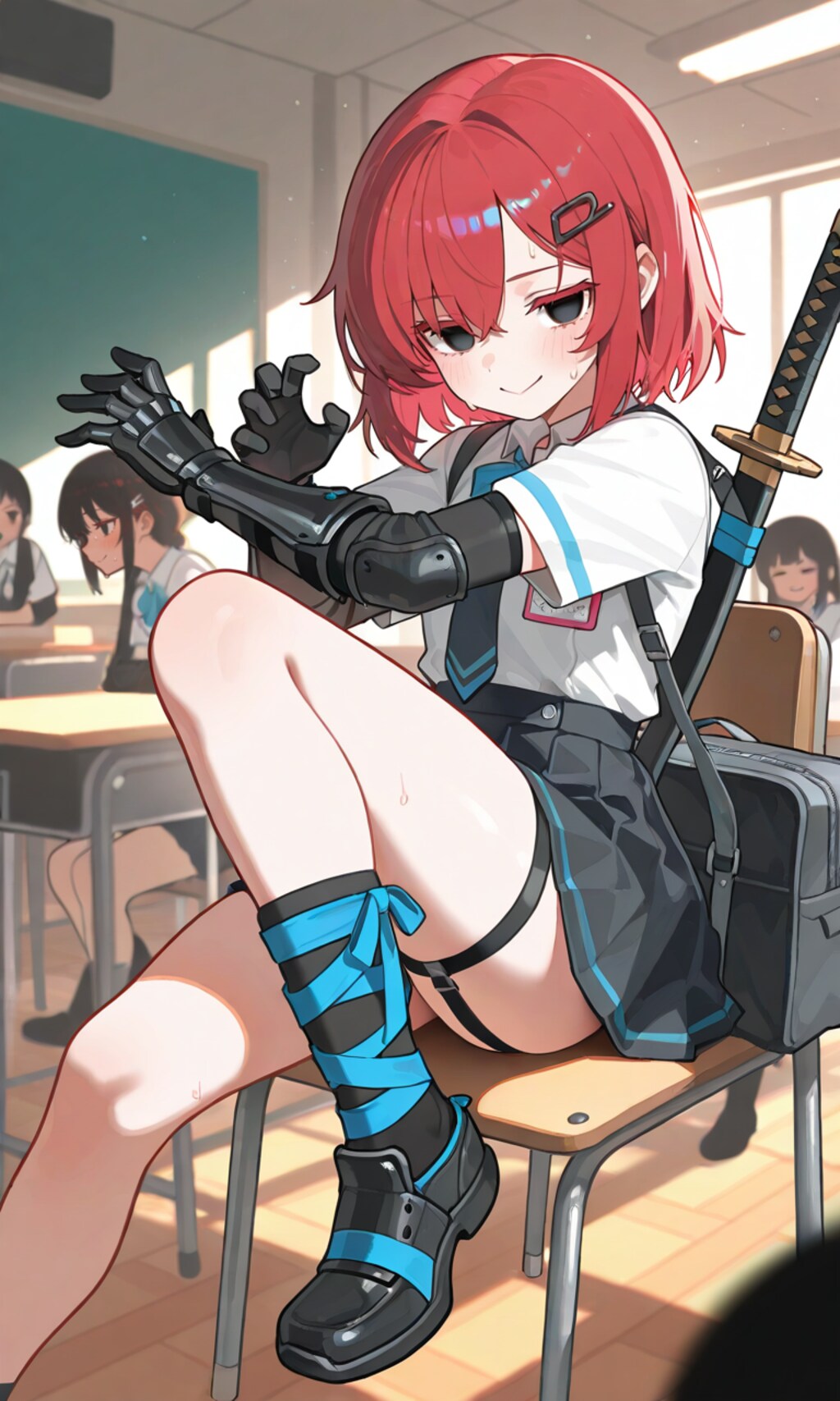 急いでたから…