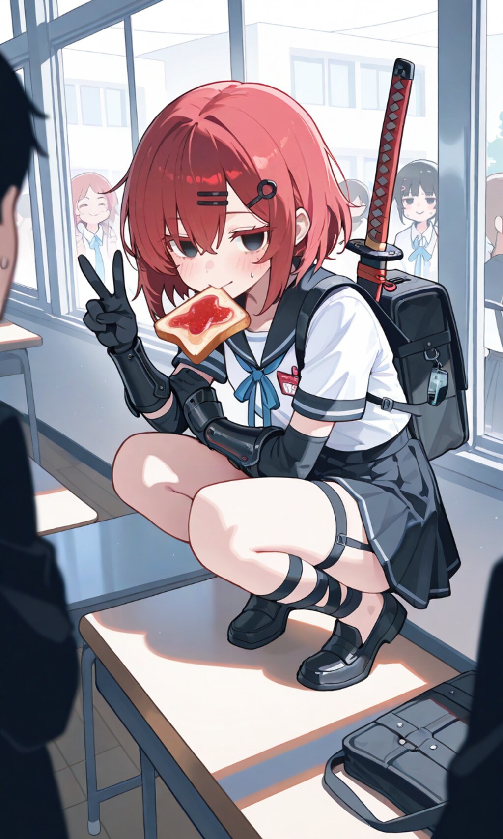 急いでたから…